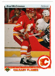 Brad McCrimmon - Calgary Flames (NHL Hockey Card) 1990-91 Upper Deck # 294 Mint