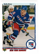 Kelly Kisio - New York Rangers (NHL Hockey Card) 1990-91 Upper Deck # 296 Mint