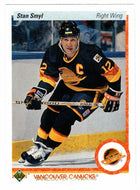 Stan Smyl - Vancouver Canucks (NHL Hockey Card) 1990-91 Upper Deck # 299 Mint