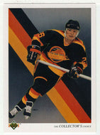Petri Skriko - Vancouver Canucks - Team Checklist (NHL Hockey Card) 1990-91 Upper Deck # 302 Mint