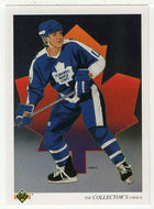 Gary Leeman - Toronto Maple Leafs - Team Checklist (NHL Hockey Card) 1990-91 Upper Deck # 310 Mint