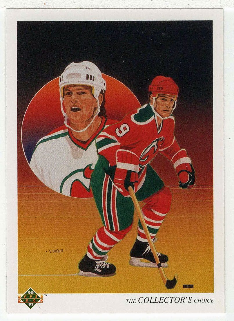 Kirk Muller - New Jersey Devils - Team Checklist (NHL Hockey Card) 1990-91 Upper Deck # 311 Mint