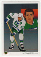 Ron Francis - Hartford Whalers - Team Checklist (NHL Hockey Card) 1990-91 Upper Deck # 314 Mint