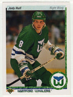 Jody Hull RC - Hartford Whalers (NHL Hockey Card) 1990-91 Upper Deck # 322 Mint