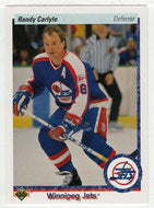 Randy Carlyle - Winnipeg Jets (NHL Hockey Card) 1990-91 Upper Deck # 331 Mint