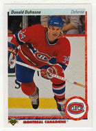 Donald Dufresne RC - Montreal Canadiens (NHL Hockey Card) 1990-91 Upper Deck # 332 Mint