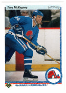 Tony McKegney - Quebec Nordiques (NHL Hockey Card) 1990-91 Upper Deck # 340 Mint