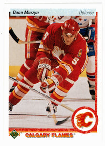 Dana Murzyn - Calgary Flames (NHL Hockey Card) 1990-91 Upper Deck # 348 Mint