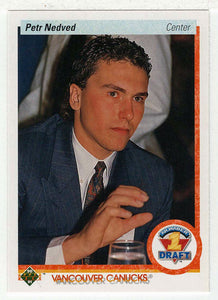 Petr Nedved RC - Vancouver Canucks (NHL Hockey Card) 1990-91 Upper Deck # 353 Mint