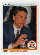 Petr Nedved RC - Vancouver Canucks (NHL Hockey Card) 1990-91 Upper Deck # 353 Mint