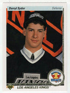 Darryl Sydor RC - Los Angeles Kings (NHL Hockey Card) 1990-91 Upper Deck # 358 Mint