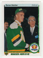 Derian Hatcher RC - Minnesota North Stars (NHL Hockey Card) 1990-91 Upper Deck # 359 Mint