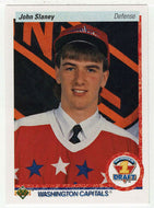 John Slaney RC - Washington Capitals (NHL Hockey Card) 1990-91 Upper Deck # 360 Mint