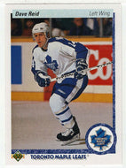 Dave Reid RC - Toronto Maple Leafs (NHL Hockey Card) 1990-91 Upper Deck # 364 Mint