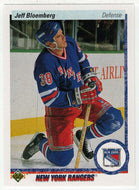 Jeff Bloemberg RC - New York Rangers (NHL Hockey Card) 1990-91 Upper Deck # 370 Mint