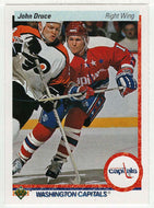 John Druce RC - Washington Capitals (NHL Hockey Card) 1990-91 Upper Deck # 371 Mint