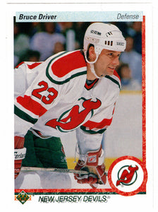 Bruce Driver - New Jersey Devils (NHL Hockey Card) 1990-91 Upper Deck # 373 Mint