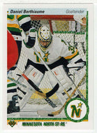 Daniel Berthiaume - Minnesota North Stars (NHL Hockey Card) 1990-91 Upper Deck # 381 Mint
