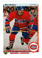 Mike McPhee - Montreal Canadiens (NHL Hockey Card) 1990-91 Upper Deck # 384 Mint