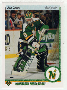 Jon Casey - Minnesota North Stars (NHL Hockey Card) 1990-91 Upper Deck # 385 Mint