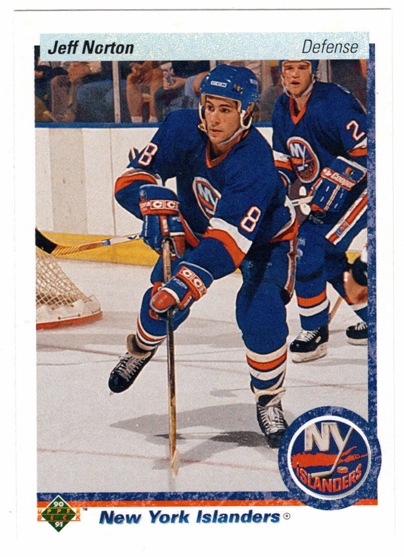 Jeff Norton - New York Islanders (NHL Hockey Card) 1990-91 Upper Deck # 386 Mint