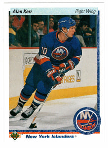 Alan Kerr - New York Islanders (NHL Hockey Card) 1990-91 Upper Deck # 388 Mint