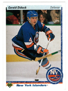 Gerald Diduck - New York Islanders (NHL Hockey Card) 1990-91 Upper Deck # 390 Mint