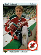 Randy Velischek - New Jersey Devils (NHL Hockey Card) 1990-91 Upper Deck # 392 Mint