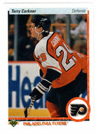 Terry Carkner - Philadelphia Flyers (NHL Hockey Card) 1990-91 Upper Deck # 398 Mint