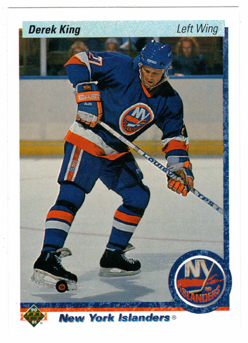 Derek King - New York Islanders (NHL Hockey Card) 1990-91 Upper Deck # 407 Mint