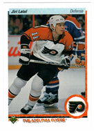 Jiri Latal RC - Philadelphia Flyers (NHL Hockey Card) 1990-91 Upper Deck # 410 Mint