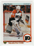 Pete Peeters - Philadelphia Flyers (NHL Hockey Card) 1990-91 Upper Deck # 424 Mint