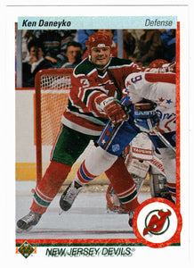 Ken Daneyko - New Jersey Devils (NHL Hockey Card) 1990-91 Upper Deck # 427 Mint