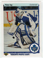 Peter Ing RC - Toronto Maple Leafs (NHL Hockey Card) 1990-91 Upper Deck # 432 Mint