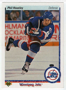 Phil Housley - Buffalo Sabres (NHL Hockey Card) 1990-91 Upper Deck # 435 Mint