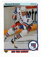 Normand Rochefort - New York Rangers (NHL Hockey Card) 1990-91 Upper Deck # 437 Mint