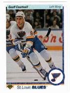 Geoff Courtnall - St. Louis Blues (NHL Hockey Card) 1990-91 Upper Deck # 438 Mint