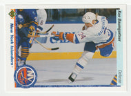 Ken Baumgartner RC - New York Islanders (NHL Hockey Card) 1990-91 Upper Deck # 439 Mint