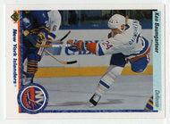 Ken Baumgartner RC - New York Islanders (NHL Hockey Card) 1990-91 Upper Deck # 439 Mint
