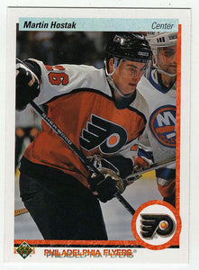 Martin Hostak RC - hiladelphia Flyers (NHL Hockey Card) 1990-91 Upper Deck # 542 Mint