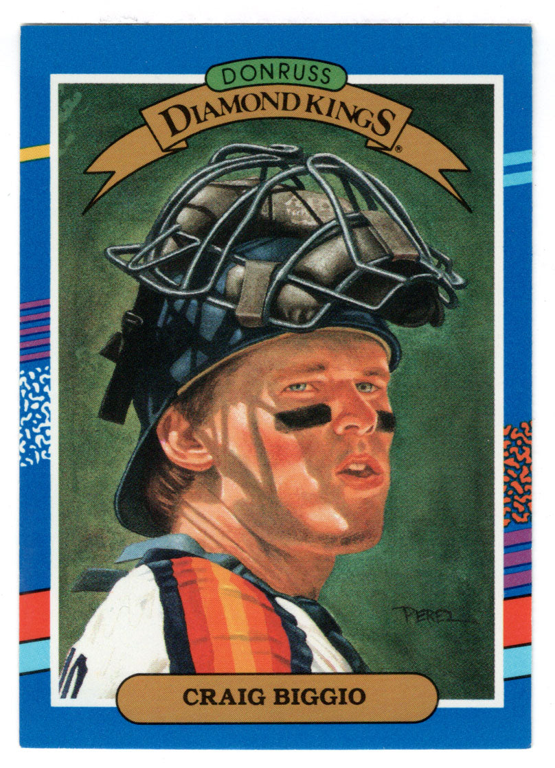 Craig Biggio - Houston Astros - Diamond Kings (MLB Baseball Card) 1991 Donruss # 2 Mint
