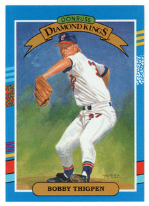 Bobby Thigpen - Chicago White Sox - Diamond Kings (MLB Baseball Card) 1991 Donruss # 8 Mint