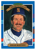 Edgar Martinez - Seattle Mariners - Diamond Kings (MLB Baseball Card) 1991 Donruss # 16 Mint