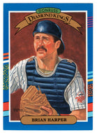 Brian Harper - Minnesota Twins - Diamond Kings (MLB Baseball Card) 1991 Donruss # 22 Mint