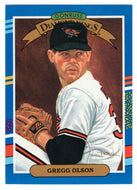 Gregg Olson - Baltimore Orioles - Diamond Kings (MLB Baseball Card) 1991 Donruss # 23 Mint