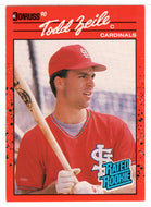 Todd Zeile - St. Louis Cardinals - Rated Rookie (MLB Baseball Card) 1990 Donruss # 29 Mint