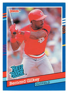 Bernard Gilkey - St. Louis Cardinals - Rated Rookie (MLB Baseball Card) 1991 Donruss # 30 Mint