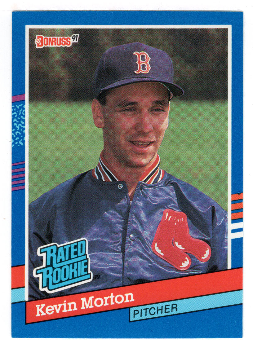 Kevin Morton RC - Boston Red Sox - Rated Rookie (MLB Baseball Card) 1991 Donruss # 37 Mint