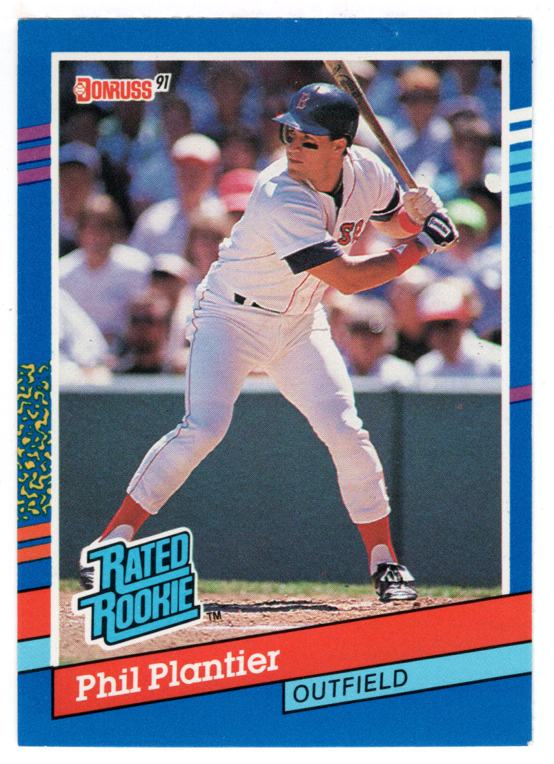 Phil Plantier RC - Boston Red Sox - Rated Rookie (MLB Baseball Card) 1991 Donruss # 41 Mint