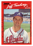 Jeff Treadway - Atlanta Braves (MLB Baseball Card) 1990 Donruss # 50 Mint